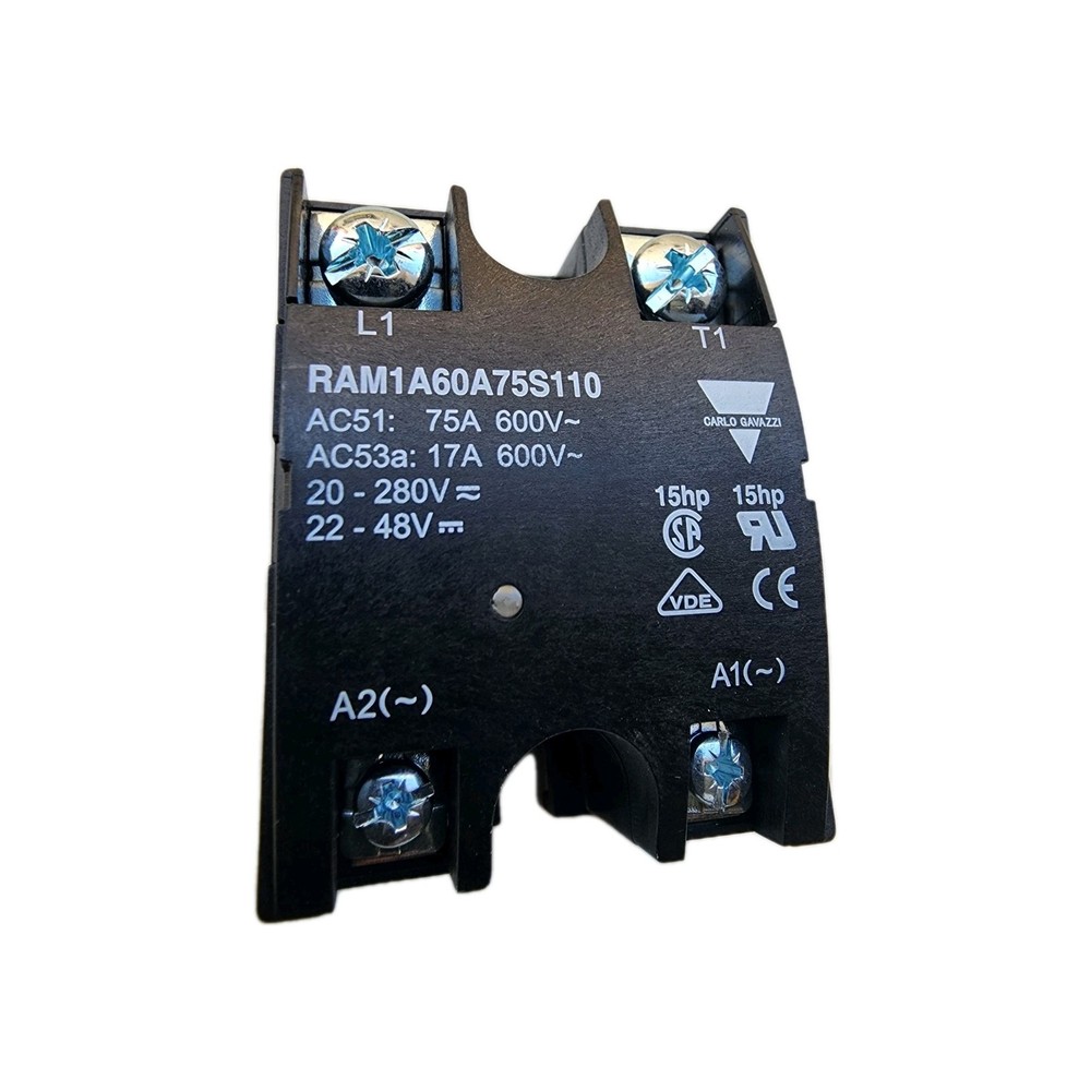Carlo Gavazzi RAM1A60A75S110 Solid State Relay.
