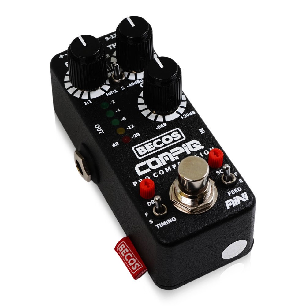 BECOS CompIQ MINI Pro V2.0 Compressor Guitar Effector