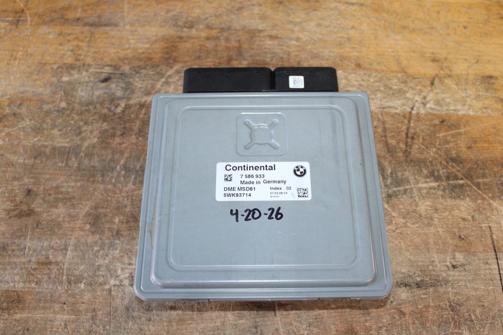 OEM BMW E82 E88 E90 E92 E93 DME ECU N54 Engine Computer Control MSD81