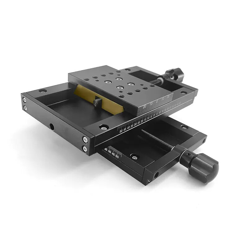 Width Manual Dovetail Displacement Table High Precision Displacement Table