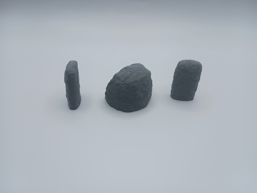 3D Printed Scatter Terrain Runestone Set 1 (28mm-32mm Scale) [PTO]