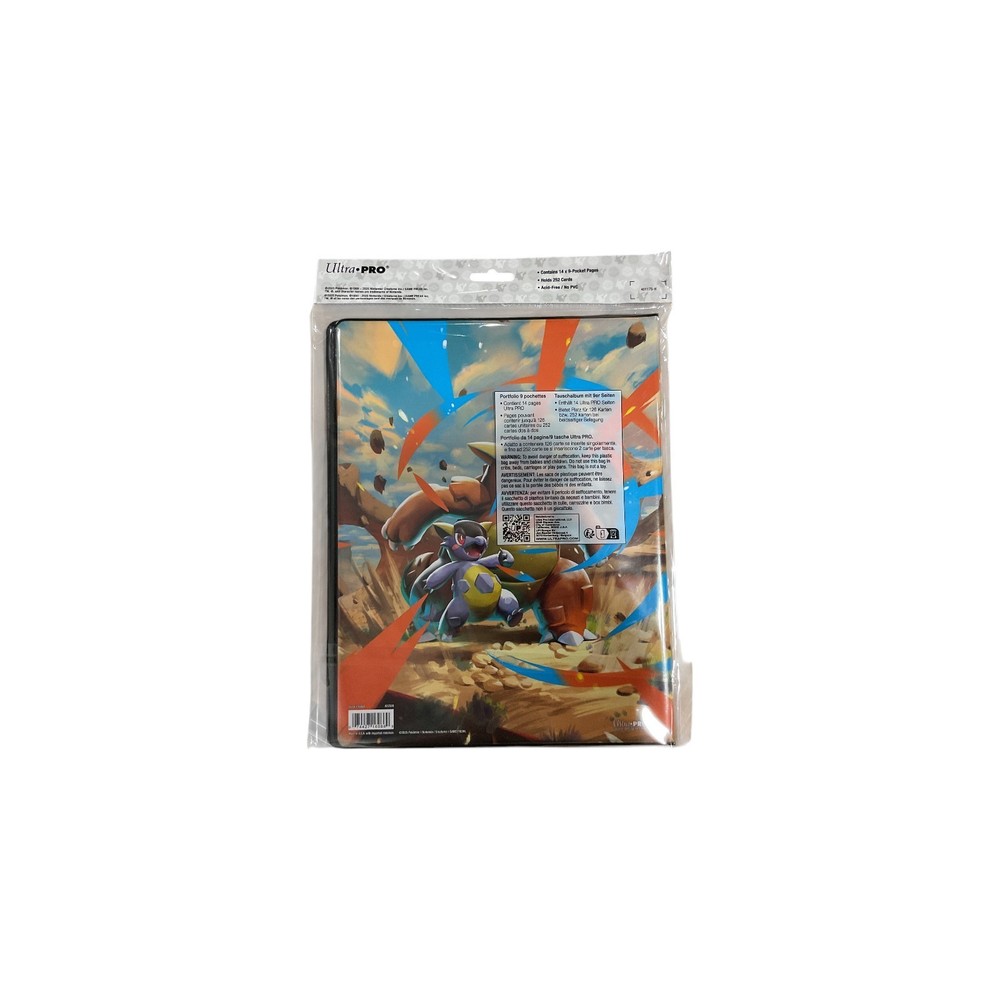 Ultra Pro Pokemon 9-Pocket Portfolio - MEGA EVOLUTION (Holds 252 Cards)