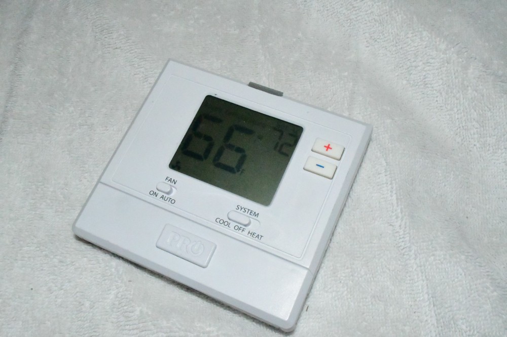 Pro1 T701 Digital Non Programmable Thermostat Blue Screen