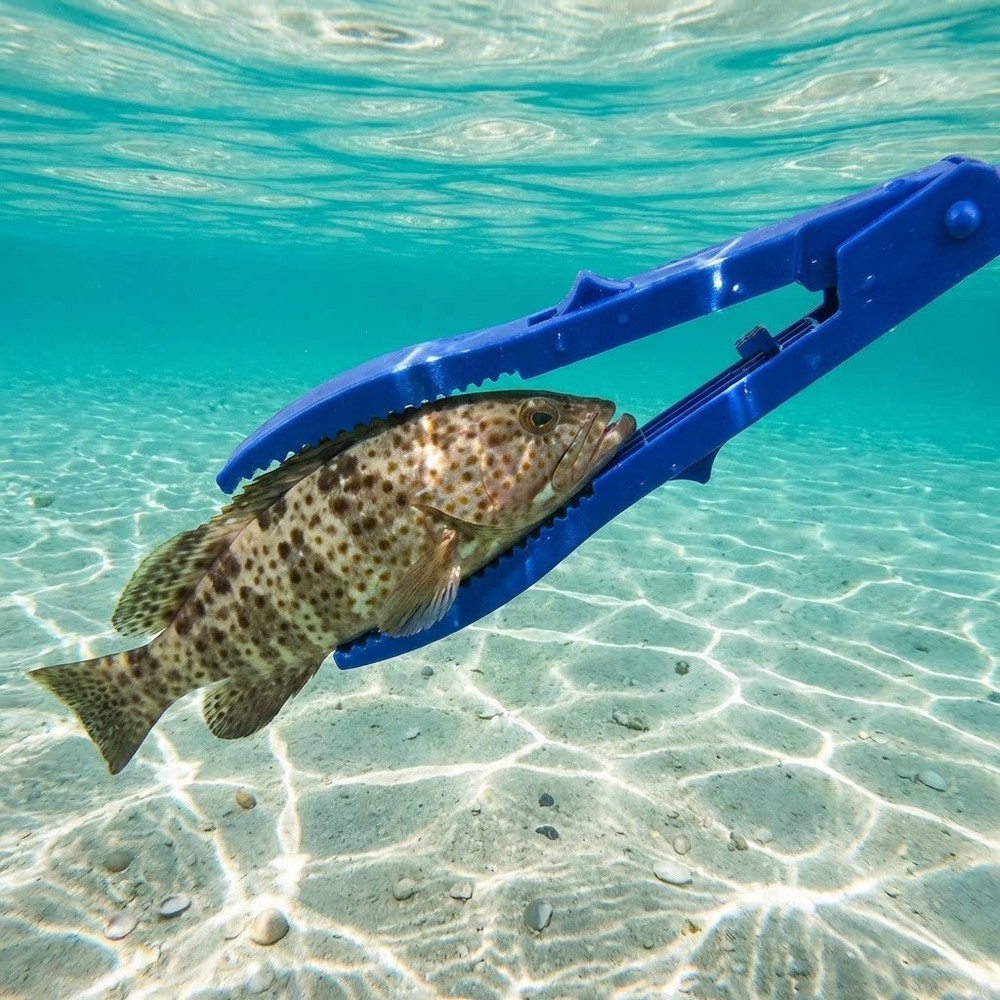 Serrated Clip Fish Gripper Plastic Construction User-friendly Operation