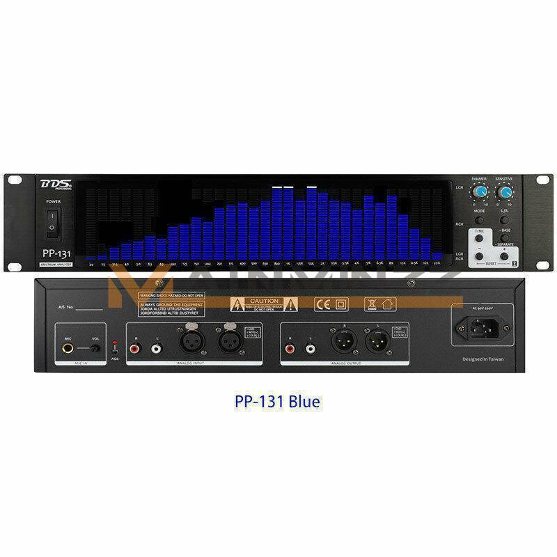 BDS PP-131 Blue Audio Spectrum Analyzer Display VU Meter