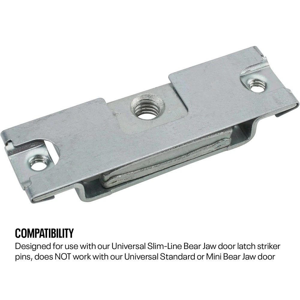 Universal Slim-Line Bear Jaw Complete Door Latch Kit