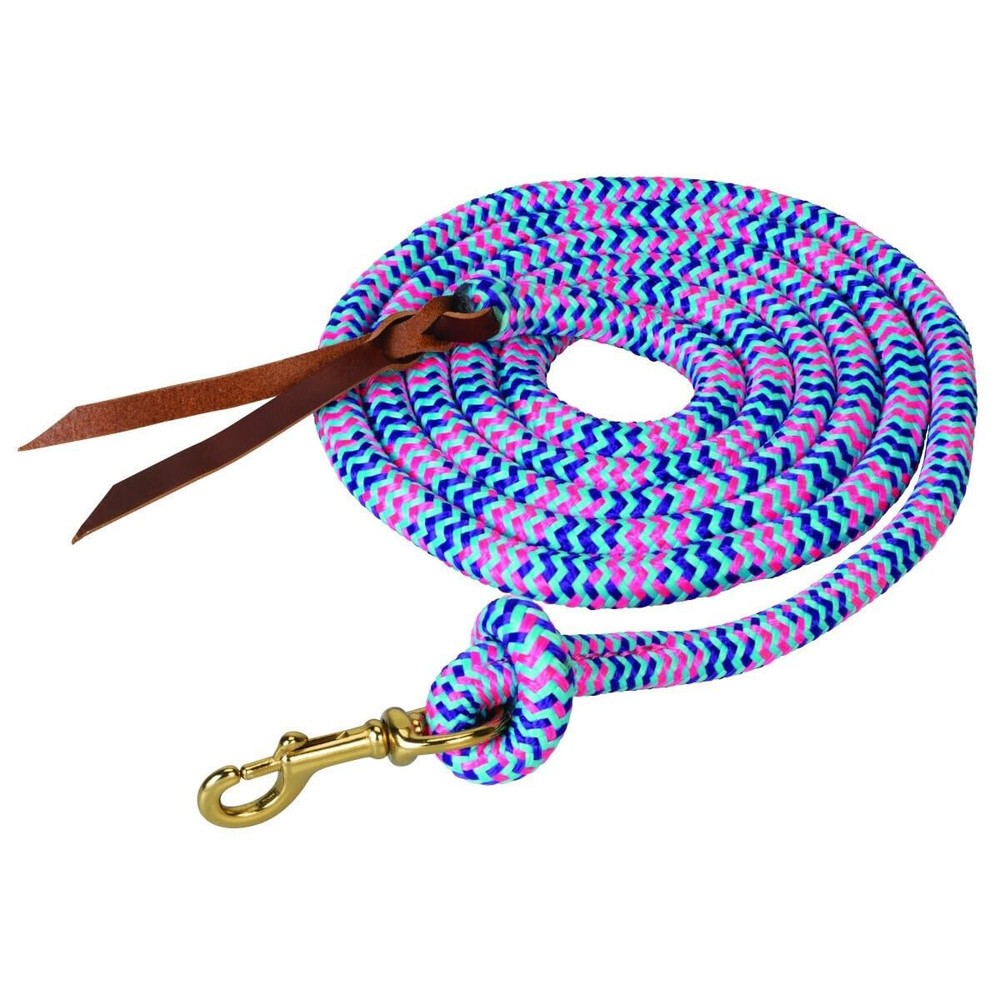Poly Cowboy Lead w/ Snap, 5/8" x 10', UV-Resistant Polyester