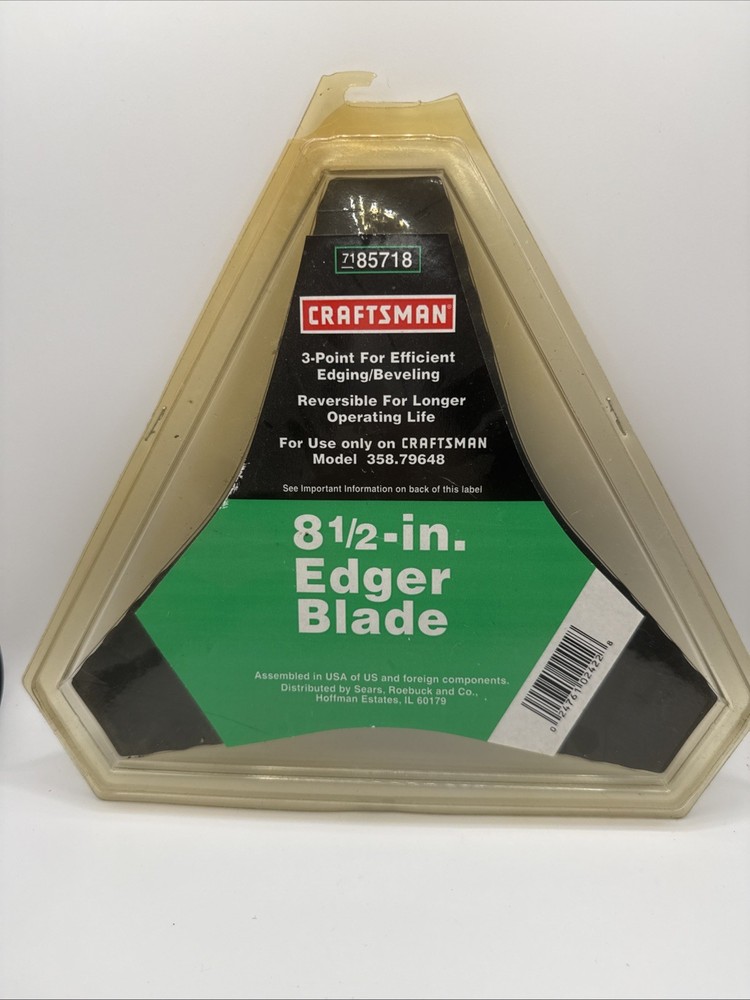 Craftsman 8.5 In Edger Blade Model 358.79648