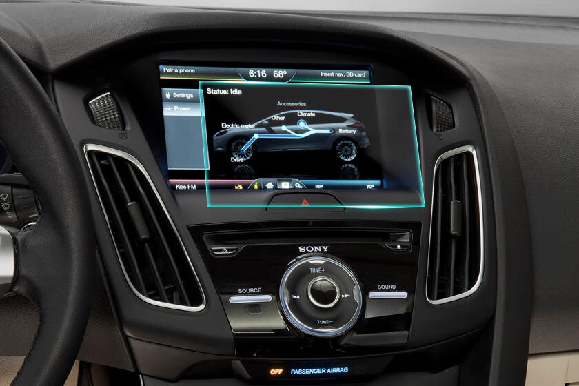 Crystal Clear Screen Protector for 2015 Ford Focus Vehicle Navigation