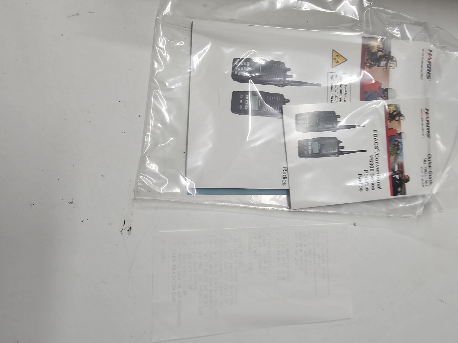 NEW in BOX Harris P5300 Multi Mode Two Way Radio