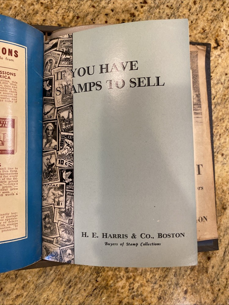 LOT of 14 H.E. Harris & Co. US Stamps Catalogs Catalog Supplements Book Notebook