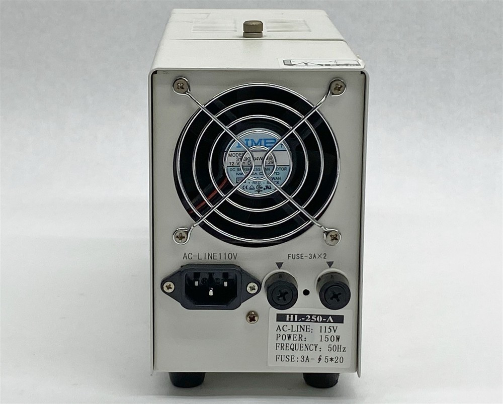 AMSCOPE HL-250-A 150W Halogen Fiber Optic Microscope Light Illuminator Lamp