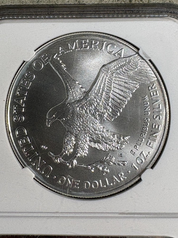 2025 Silver Eagle NGC MS70 "Red Book" Lable