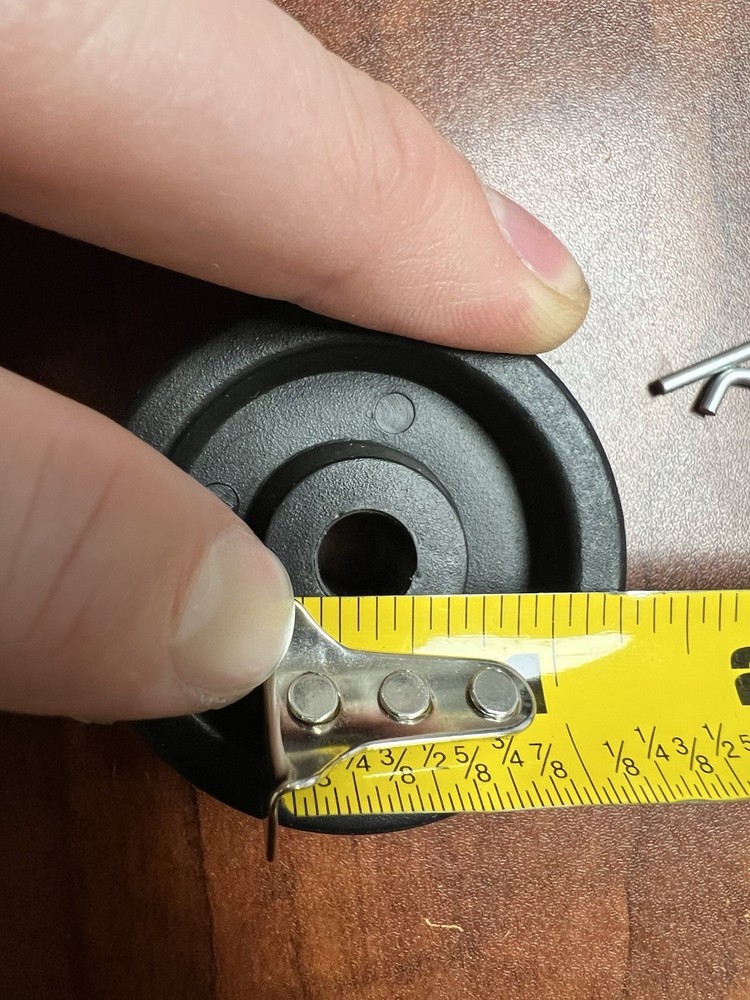 Adjustable Base Bed roller guide wheel and pin