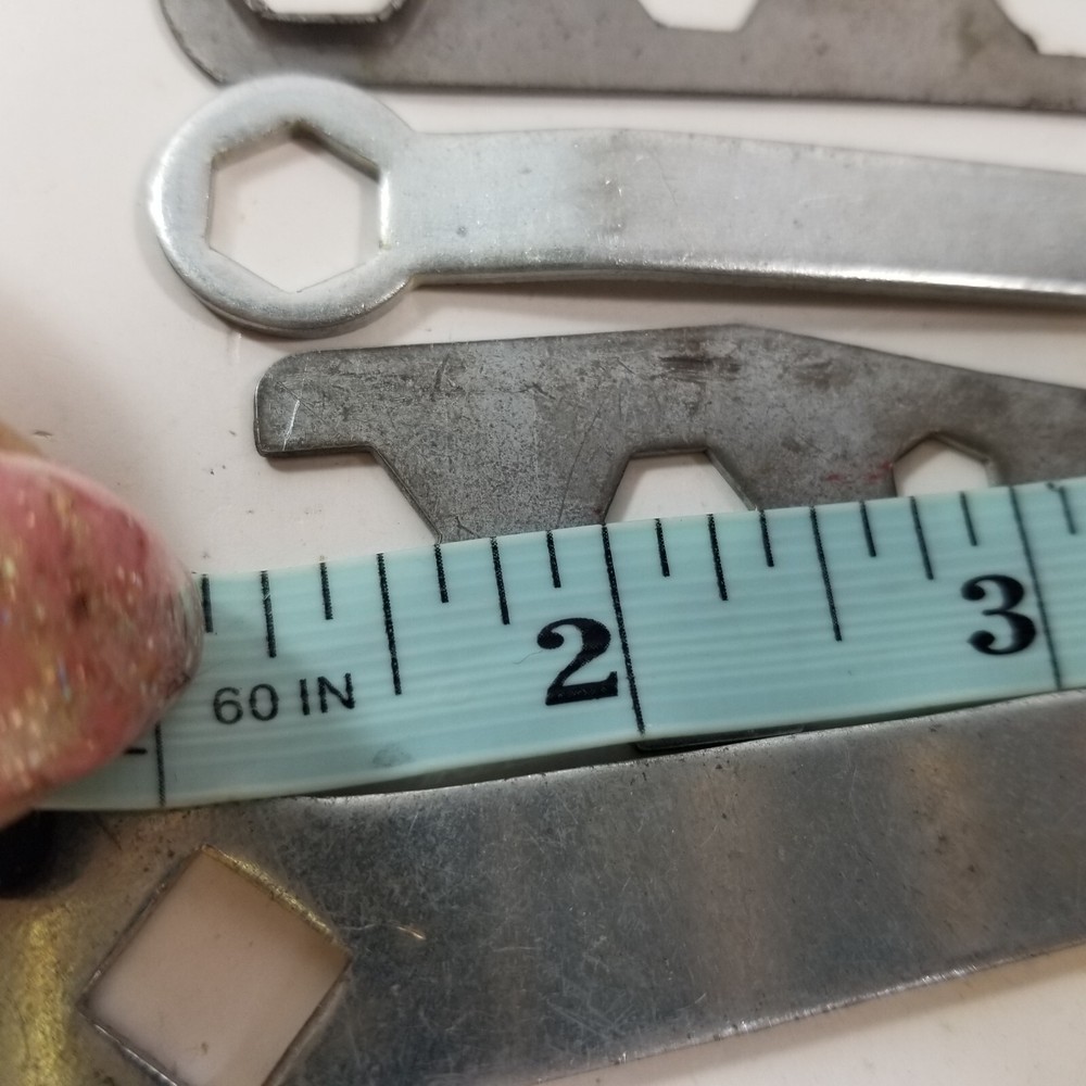 Lot of Spanner / Paint Spray Gun Multi-Wrench Tools