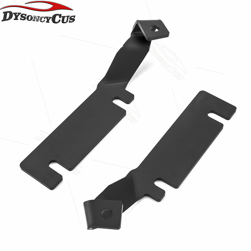 LED Pod Side Hood Ditch Light Mounting Brackets For Ford Explorer 2016-2017