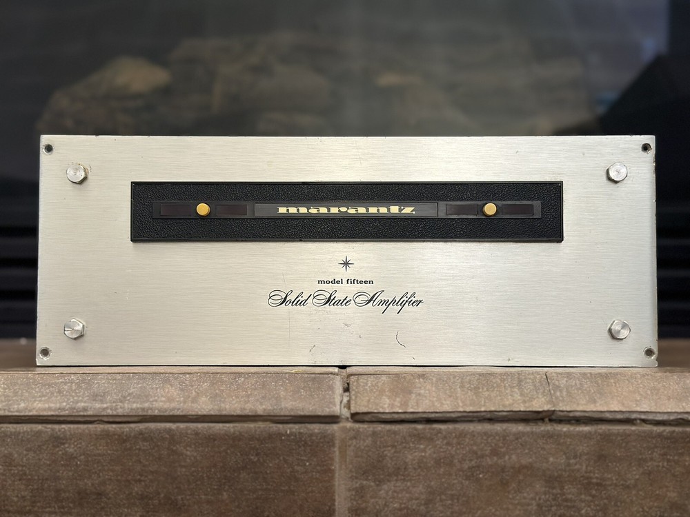 Marantz model fifteen solid state amplifier - Marantz model 15  WORKS EXCELLENT!