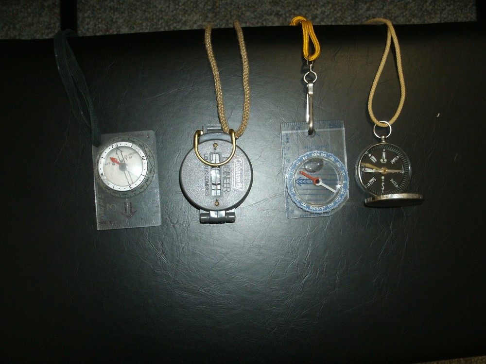 Vintage Compass Collection Lot - 4 Total