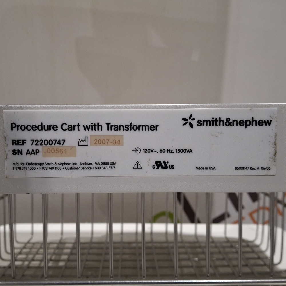 Smith & Nephew Procedure Cart