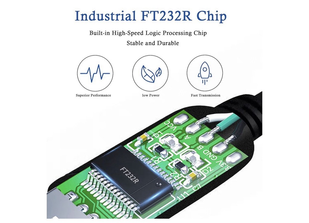 USB~DMX interface adapter cable w/chip support FT232RNL Freestyler/QLC+…