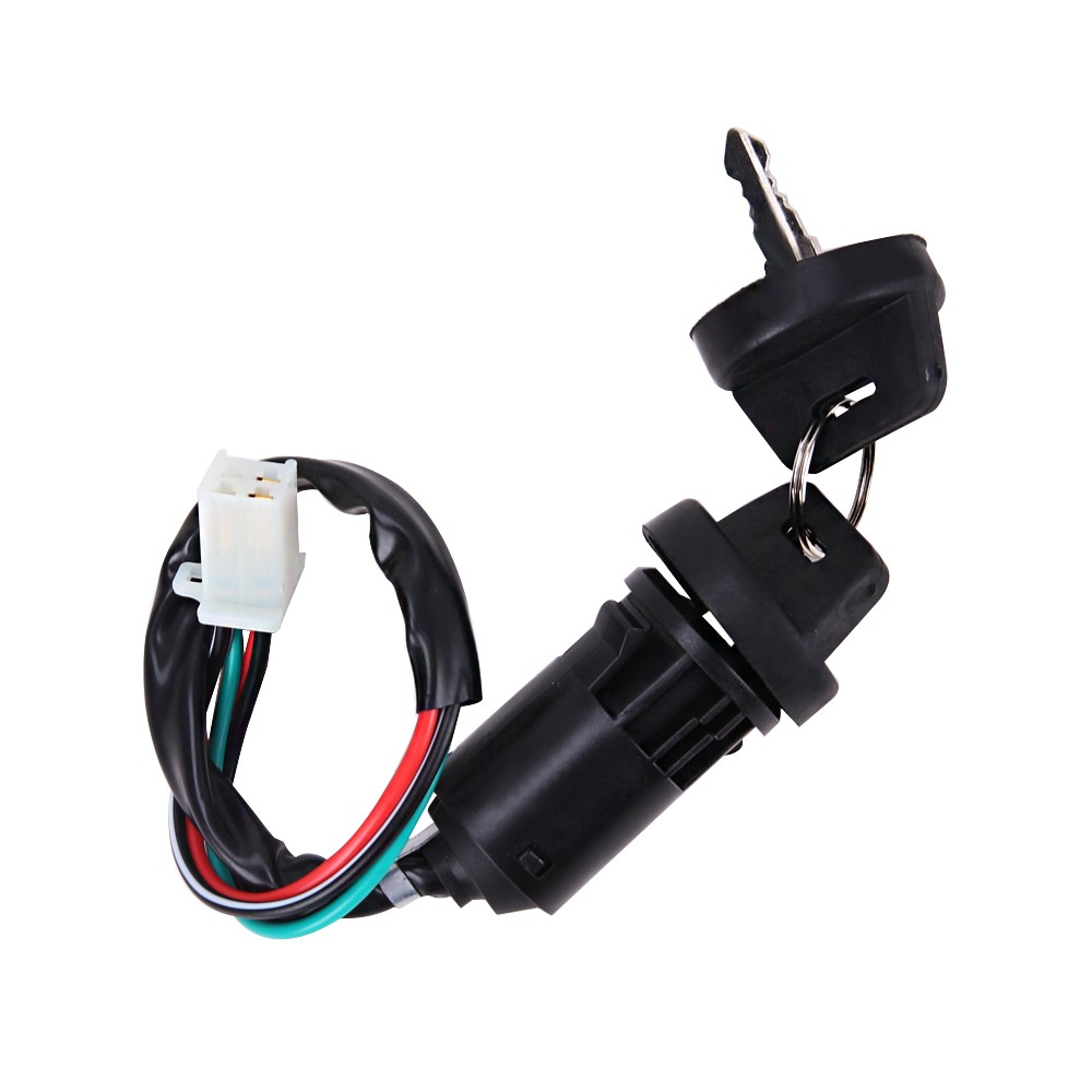 IGNITION KEY SWITCH FOR 110cc 125cc CHINESE QUAD ATV TAOTAO KANDI COOLSTER