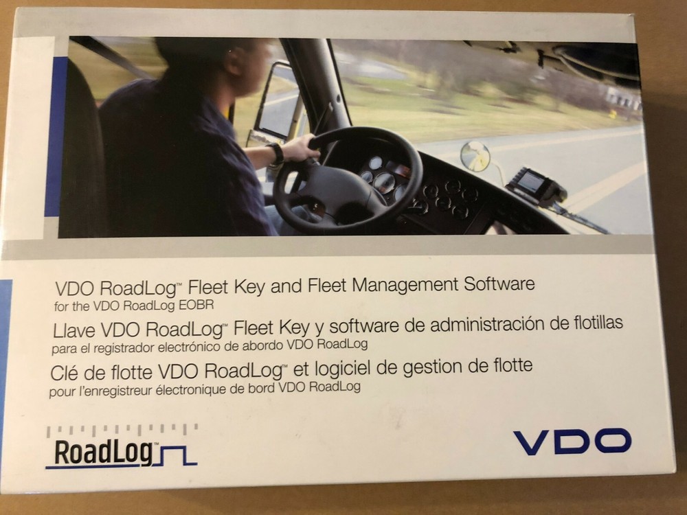 VDO RoadLog Fleet Key and Fleet Management Software NOS