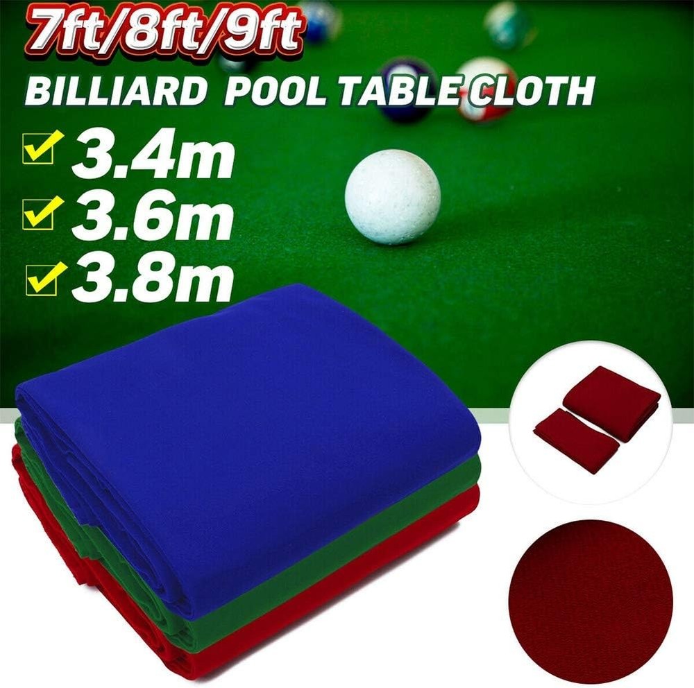 Durable Fast Speed Pool Cloth for 7/8/9ft Professional blue,8ft
