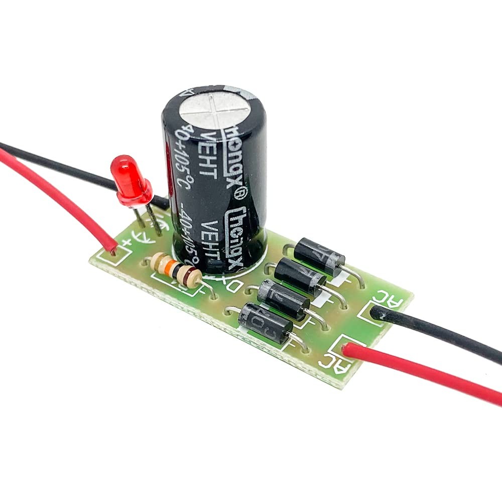 AC-DC Converter Full Bridge Rectifier Filter for Model Train Railroad 3 Pcs