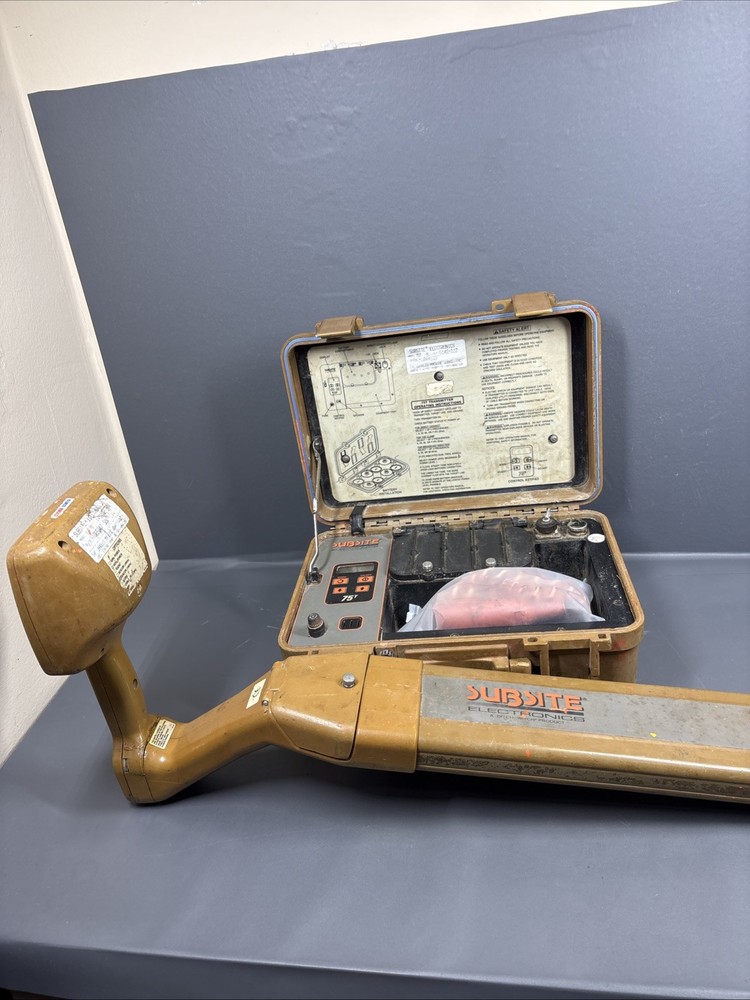 Subsite 75R Pipe and Cable Locator System 75T