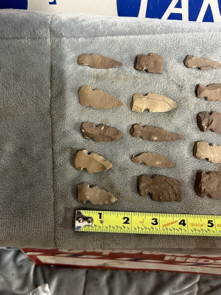 15 Piece Arrowhead Collection Assortment