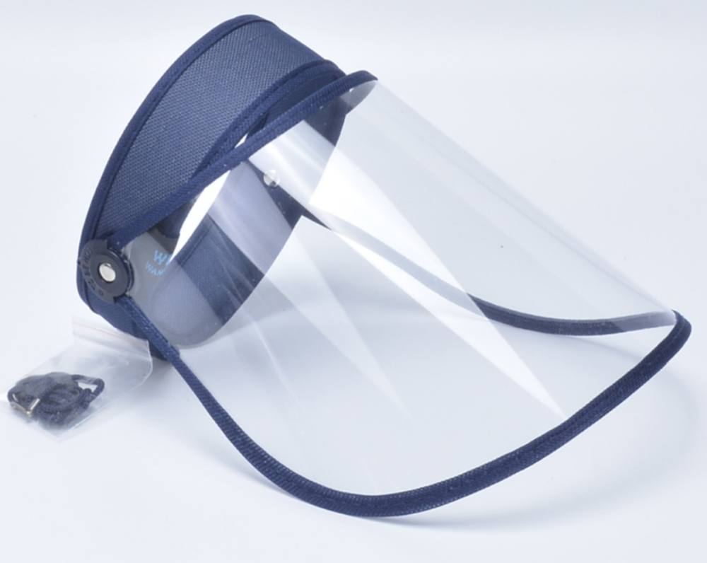 2 Face Visor / Face Shield Protetive Adjustable Face Shield with Headband Clear