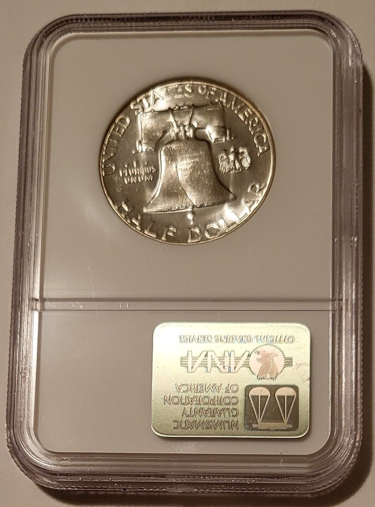1959 Franklin Half Dollar MS65 NGC