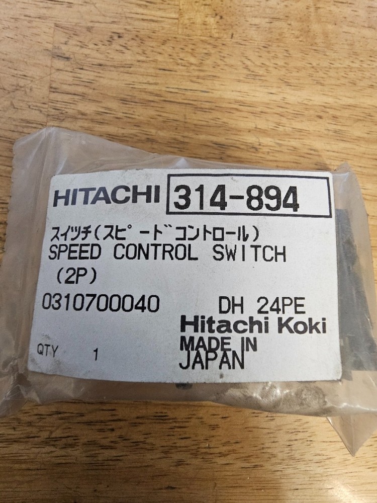 Hitachi 314-894 Speedcontrolswitch 2P 100-127v
