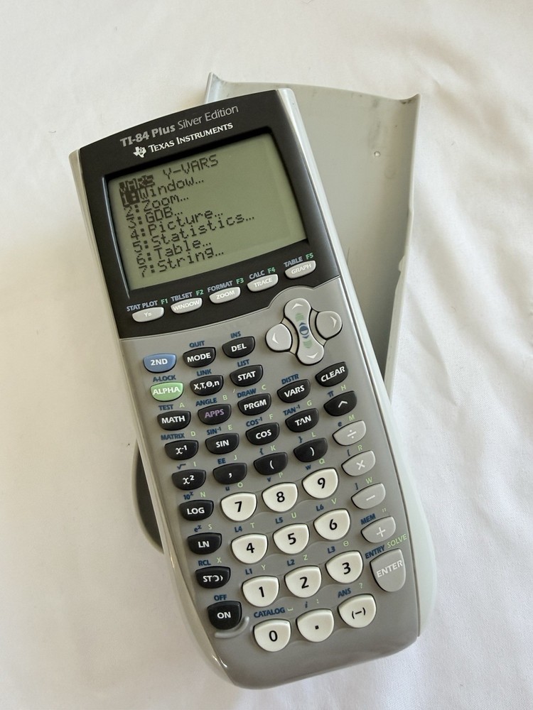 Texas Instruments TI-84 Plus C Silver Edition Graphing Calculator