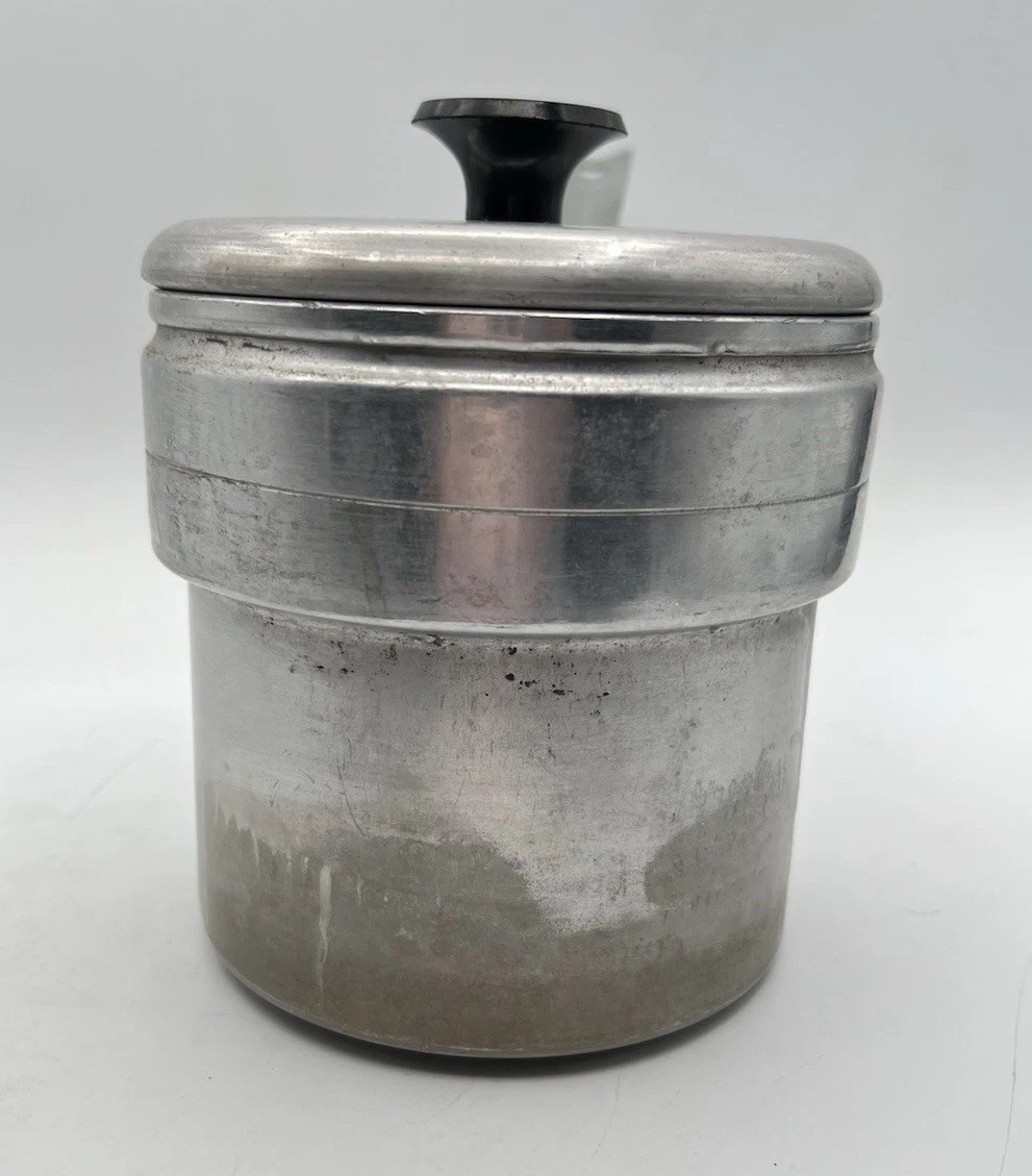 Vintage Comet Double Pot with Lid Camping Cookware Outdoor Retro Kitchen