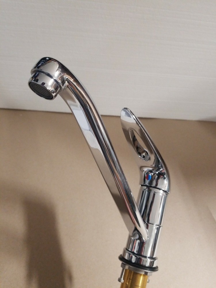 Finesse One Handle Chrome Kitchen Faucet / Spray