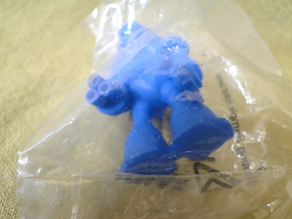 Intel 3-D Printing Sample: Blue Robot Figure