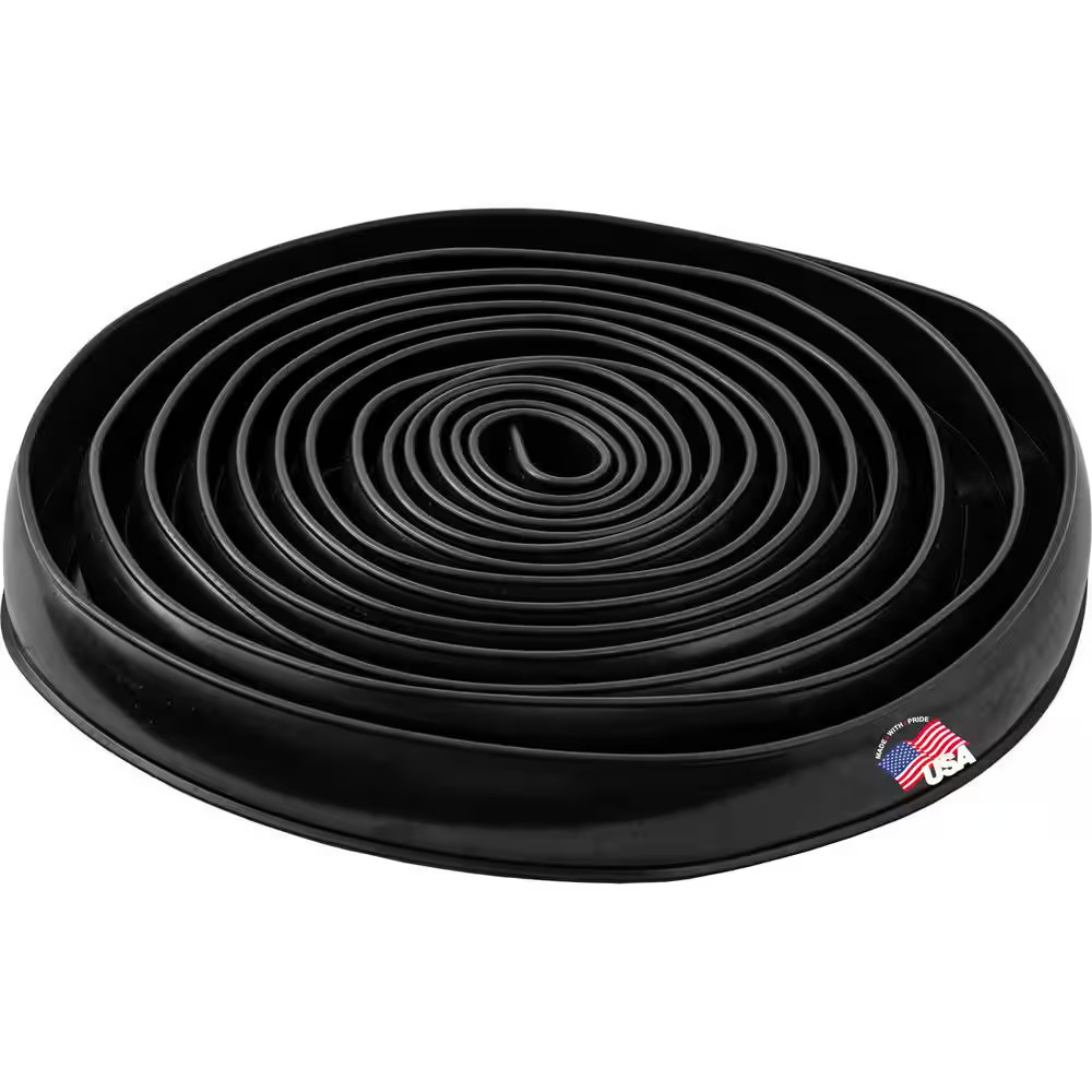 Black Rubber Blind Mount Fender Extension