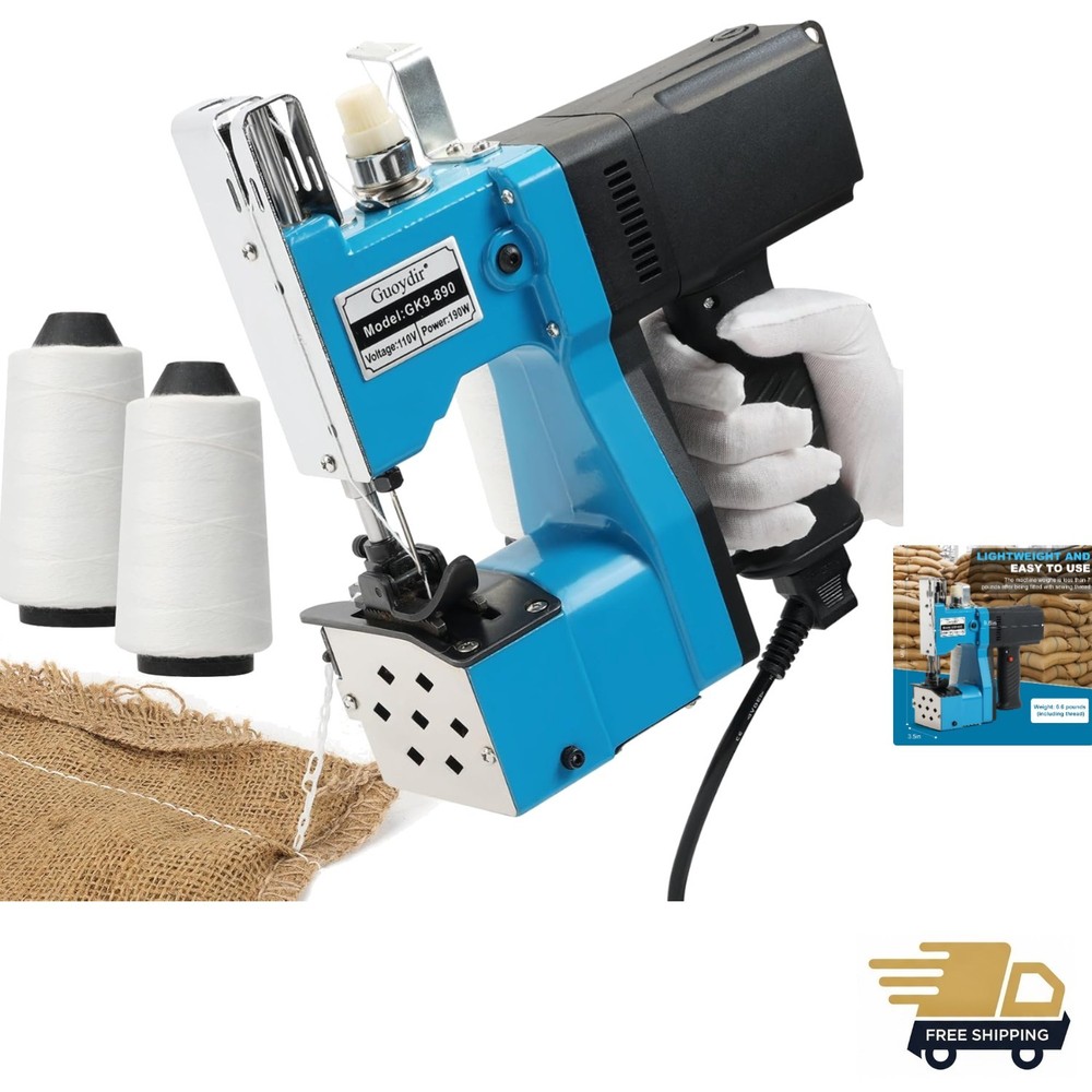 Heavy-Duty Portable Sewing Machine - Quick Setup & High-Speed Performance