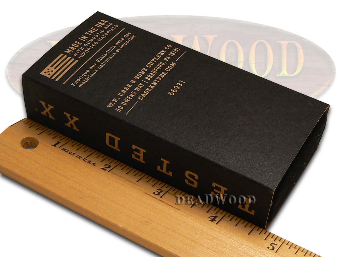 Case xx 5 Black Velvet Presentation Boxes for Pocket Knives