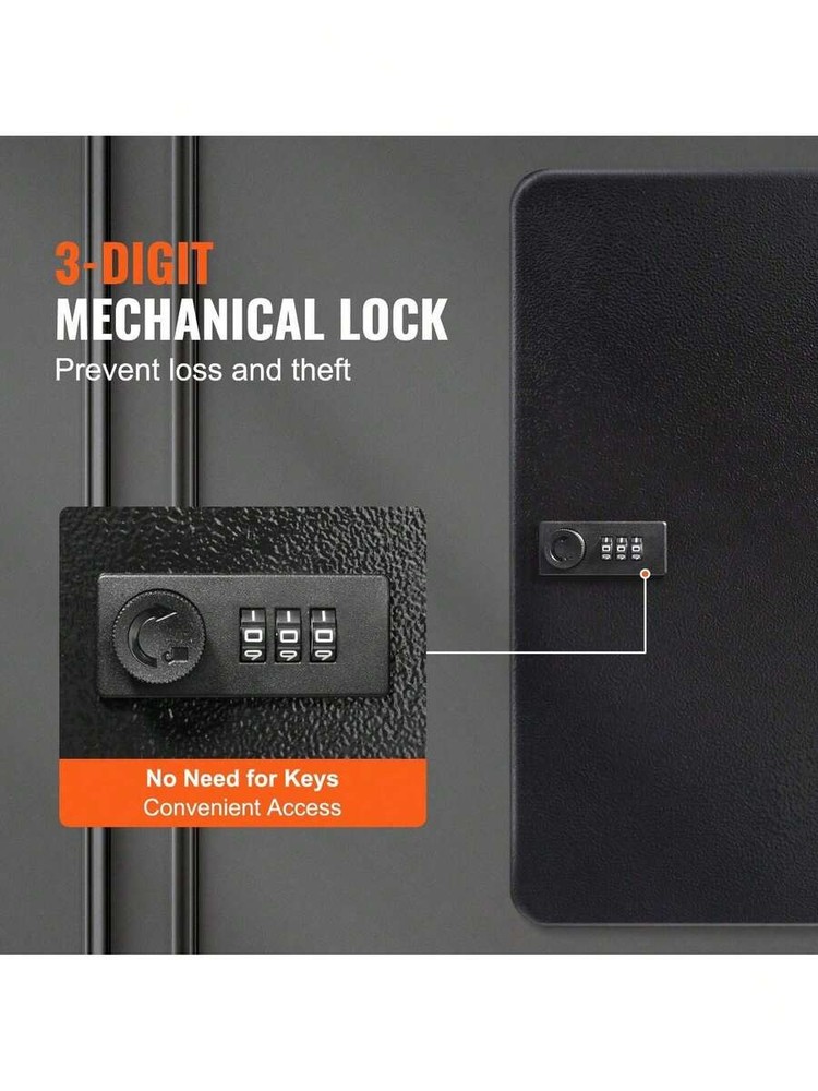 48 Key cabinetswith combination lock and key lock,digital security storage boxes