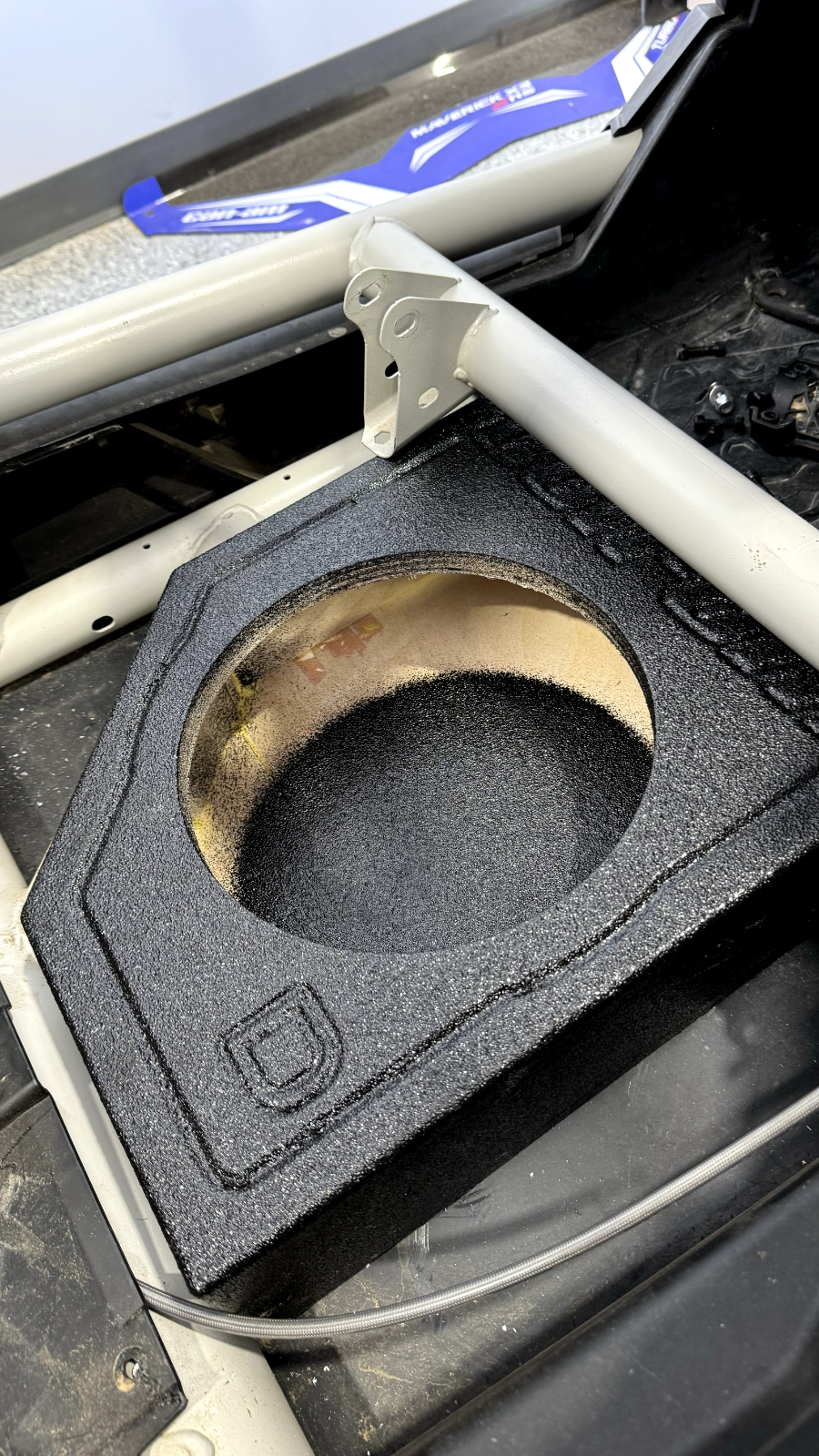 Can Am X3 Sub Box - Sub Woofer Enclosure Maverick X3 2X10" Shallow Front Seats