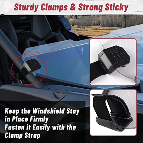 Maverick X3 Half Windshield - Scratch Proof X3 Windshield Compatible with Can