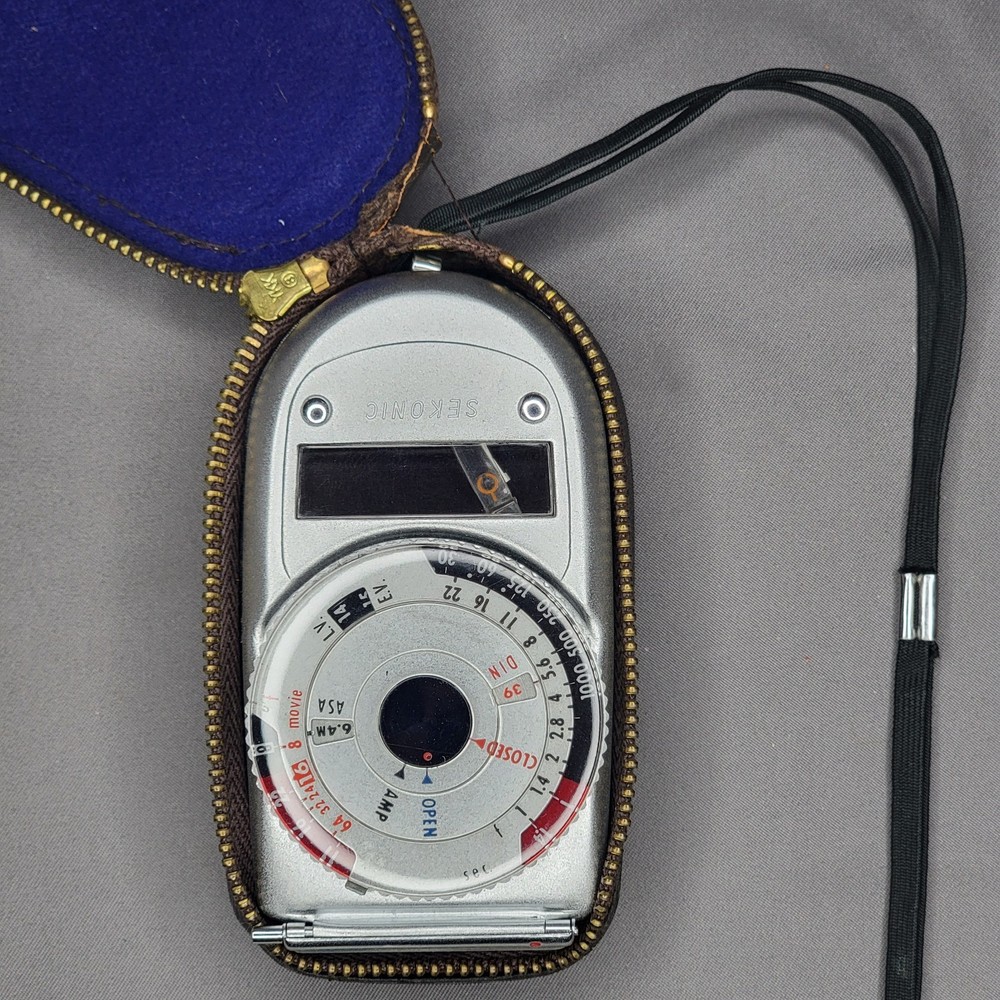 Sekonic Auto Leader Model 38 With Case Made In Japan Very Good Condition