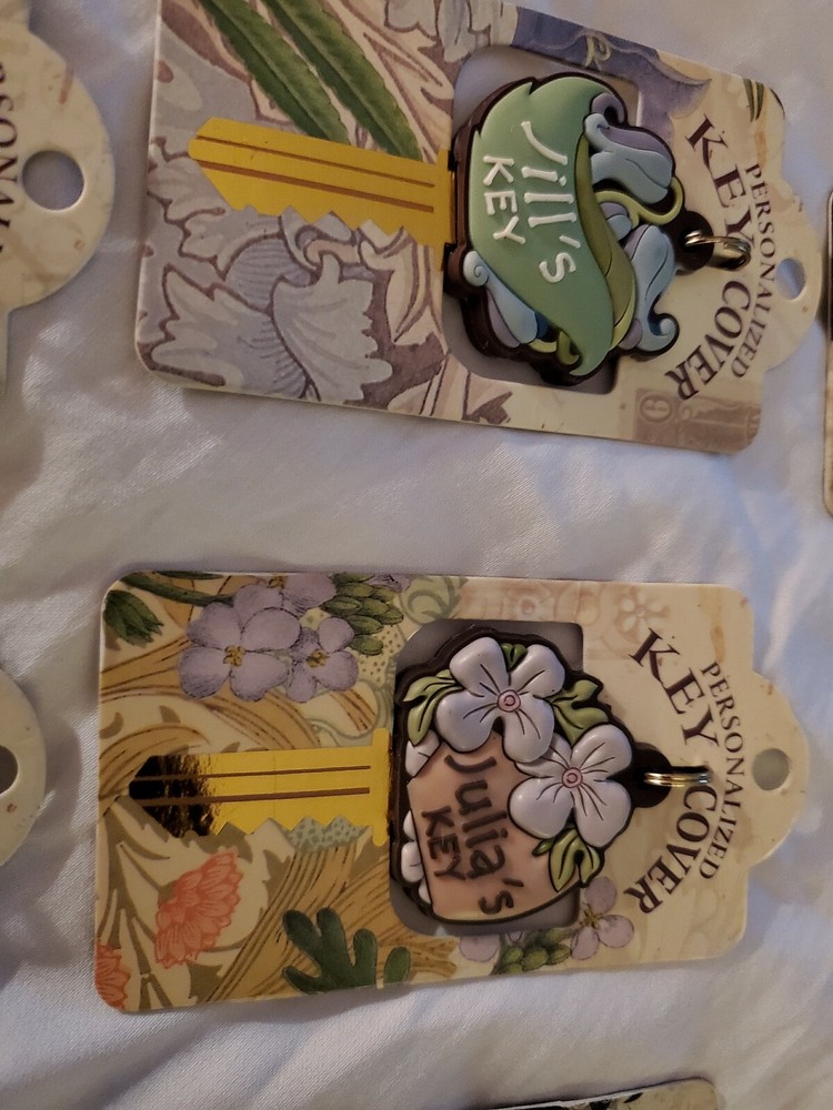 PERSONALIZED KEY COVERS NAMES THAT START WITH J