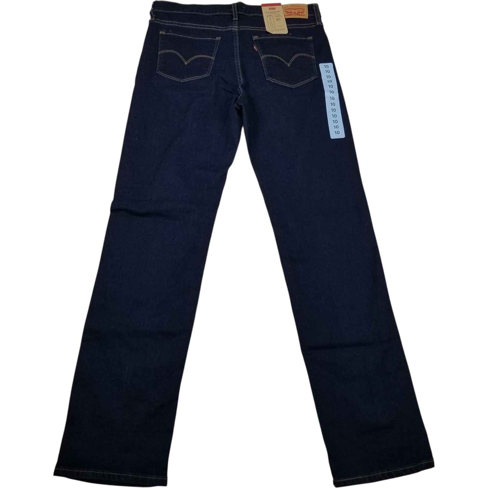 Levi's Women's Denim 314 Shaping Straight Jean Size 30 x 32 Dark Wash