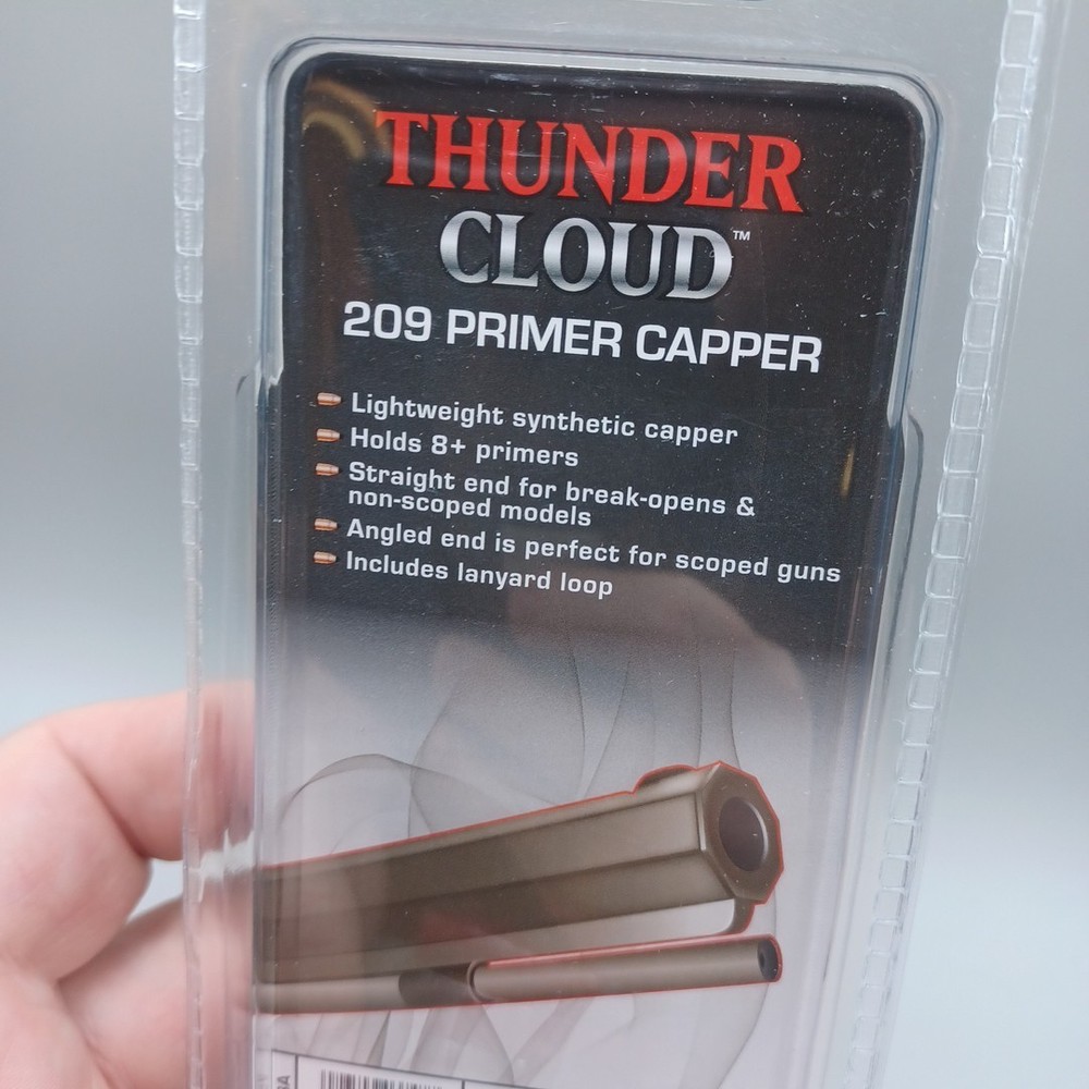 209 Primer Capper Muzzleloader ThunderCloud™ Allen™ Holds 8+Primers Deer Hunting