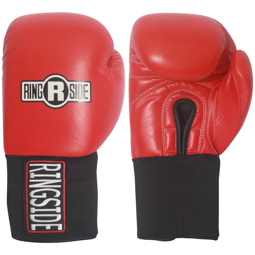 Ringside Competition Hook & Loop Leather Boxing Gloves