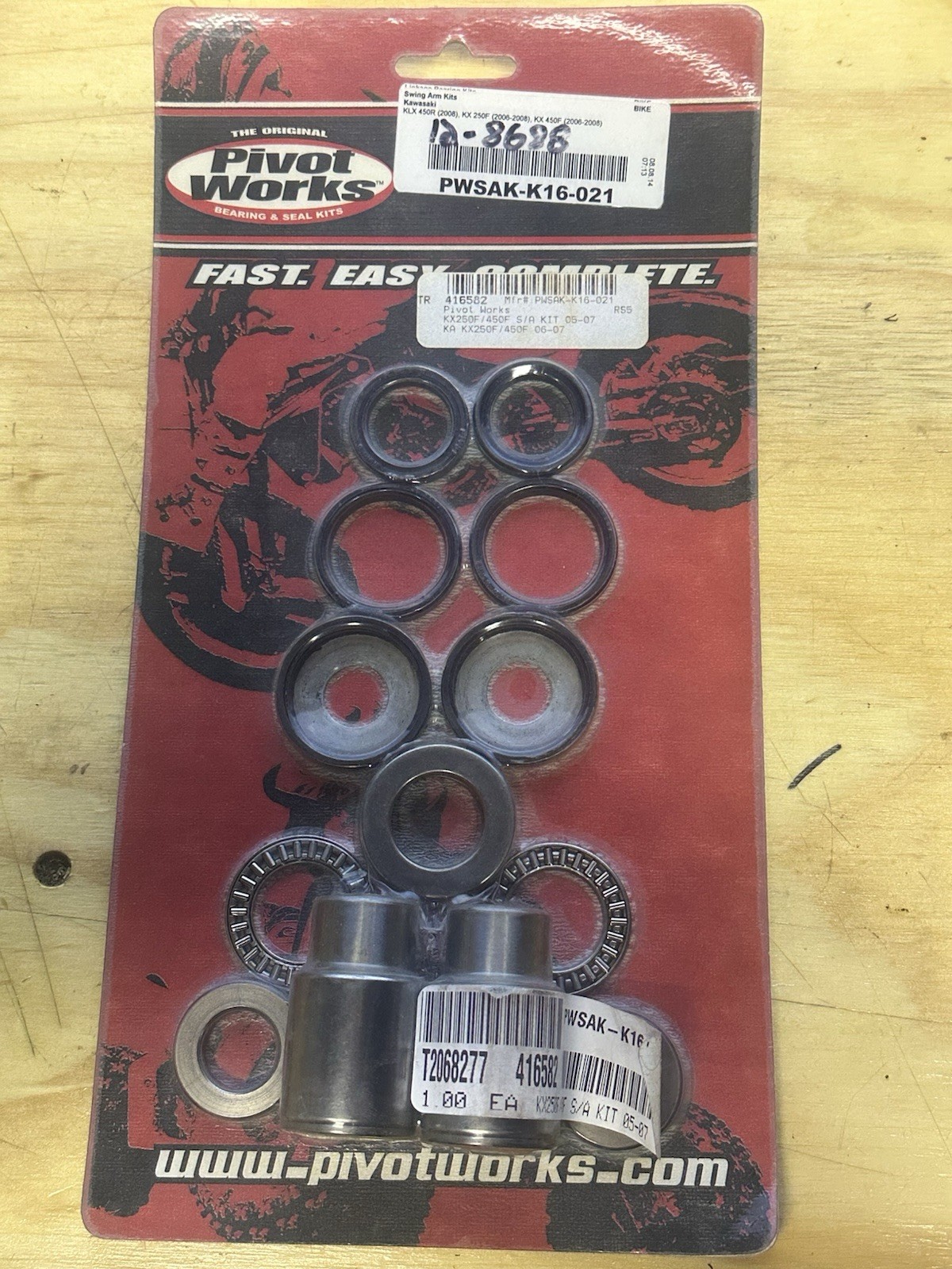 Pivot Works Swing Arm Kit (PWSAK-K16-021) for Kawasaki KX250F 06-16