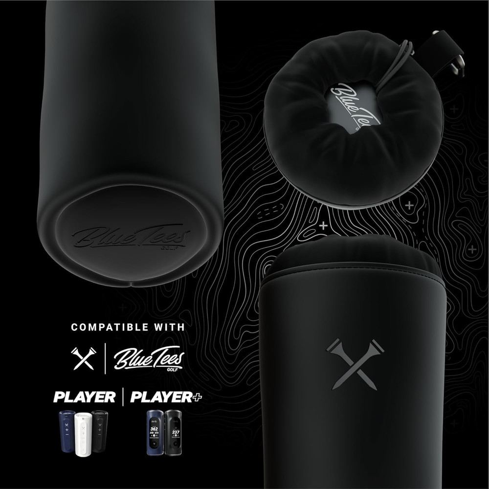 Blue Tees Golf GPS Case Compatible with Player+ GPS Speaker - Soft Carrying Prot